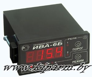 Внешний вид Блок индикации термогигрометра ИВА-6Б-К