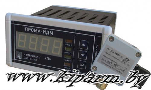 Измерители давления ПРОМА-ИДМ(В)-010 с выносным датчиком Щитовое исполнение