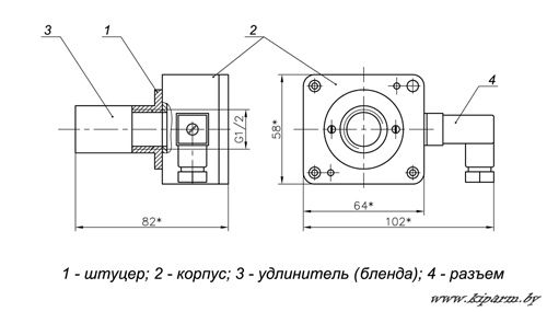 ФДС-03-БГ Габаритные размеры