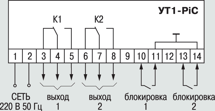 Схемы подключения